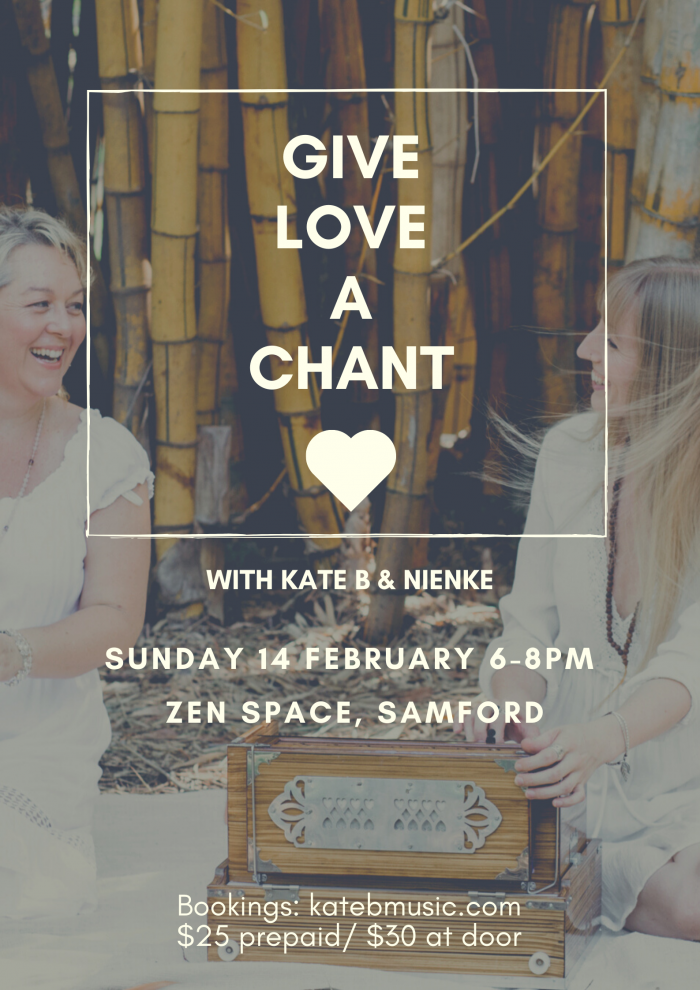 Give Love a Chant with Kate B and Nienke!